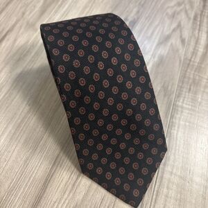 Mens F.R. Tripler & Co Floral Pure Silk Hand Made In England Silk Tie